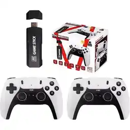 Woolworths 256G 58000+ 4K HDMI TV Video Game Stick Retro Gaming Console w/ 2 Wireless Controller offer