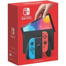 Woolworths Nintendo Switch Console OLED Model NEON offer