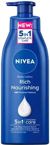 Coles Nivea Rich Nourishing Body Lotion offer