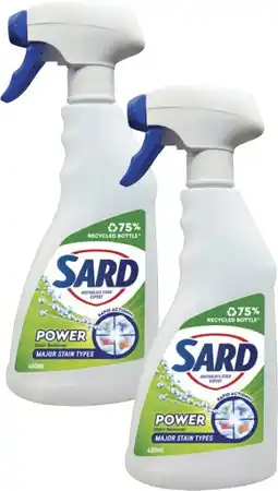 Coles Sard Stain Remover Spray-450mL offer