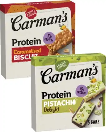 Coles Carman's Protein Bars-200g offer