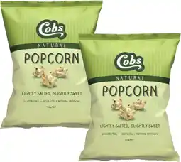 Coles Cobs Popcorn-120g offer