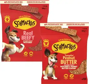 Coles Schmackos Dog Treats offer