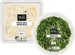 Coles Coles Kitchen Potato, Egg & Bacon Salad 350g or Tabbouleh Salad 250g offer