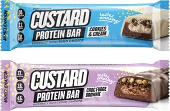 Coles Muscle Nation Custard Protein Bar offer
