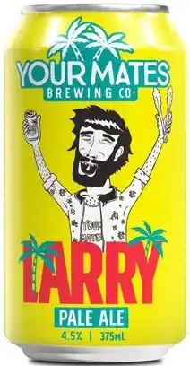 Coles Your Mates Larry Pale Ale Cans offer