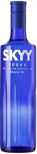 Coles Skyy Vodka offer