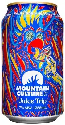 Coles Mountain Culture Juice Trip Fruit Enhanced Hazy Cans offer