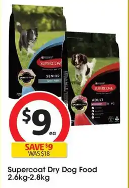 Coles Supercoat Dry Dog Food offer