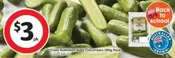 Coles Coles Australian Baby Cucumbers offer