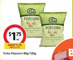 Coles Cobs Popcorn offer
