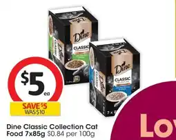 Coles Dine Classic Collection Cat Food offer