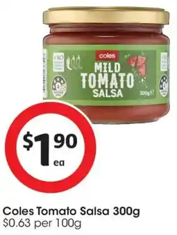Coles Coles Tomato Salsa offer