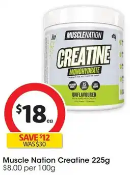 Coles Muscle Nation Creatine offer