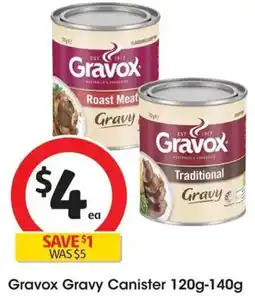 Coles Gravox Gravy Canister offer