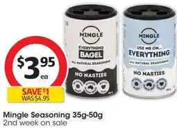 Coles Mingle Seasoning offer