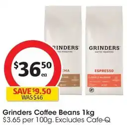 Coles Grinders Coffee Beans offer