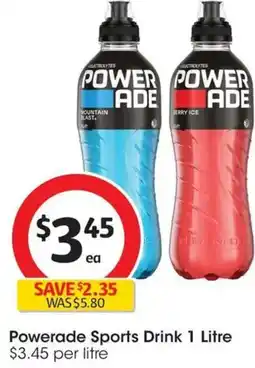 Coles Powerade Sports Drink offer
