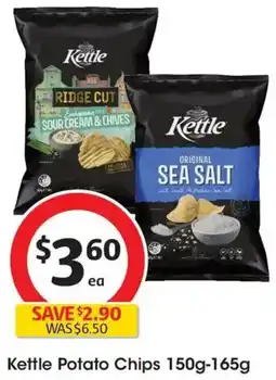 Coles Kettle Potato Chips offer