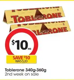 Coles Toblerone offer