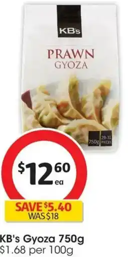 Coles KB's Gyoza offer