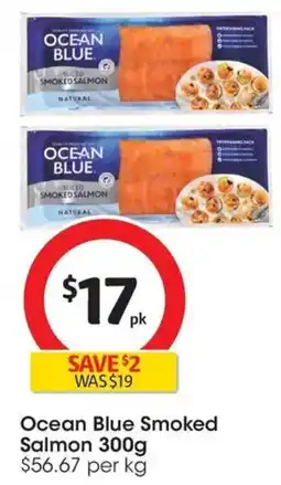 Coles Ocean Blue Smoked Salmon offer
