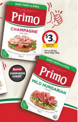 Coles Primo Sliced Meat offer