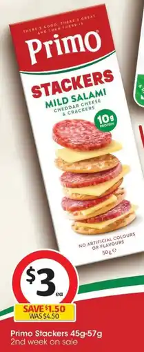 Coles Primo Stackers offer