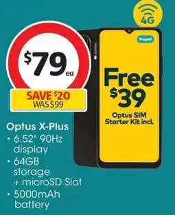 Coles Optus X-Plus offer