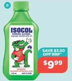 Your Local Pharmacy Rubbing Alcohol Antiseptic offer