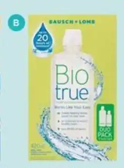 Your Local Pharmacy Biotrue Multi-Purpose Solution Duo Pac offer