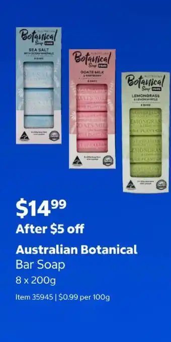 Australian Botanical Bar Soap