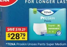 Cincotta Chemist TENA Proskin Unisex Pants Super Medium offer