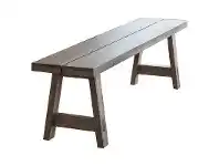 LivingStyles Esme Oak Timber Dining Bench, 215cm offer
