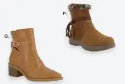 Harris Scarfe Janine Women's Comfort Fur Lined Ankle Boot or Cadence Women's Block Heel Ankle Boot with Buckle offer