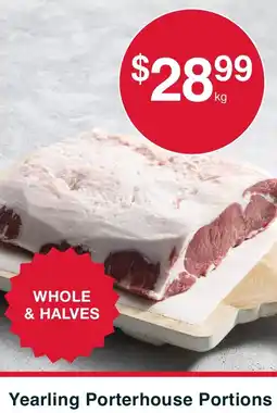 Australian Butchers Store Yearling Porterhouse Portions offer