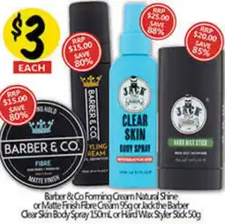 Not Quite Right Barber &Co Forming Cream Natural Shine offer