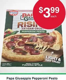 Australian Butchers Store Papa Giuseppis Pepperoni Pesto offer