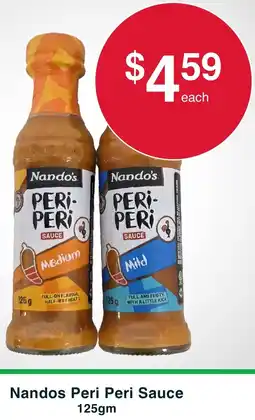Australian Butchers Store Nandos Peri Peri Sauce offer