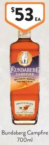 Foodworks Bundaberg Campfire offer