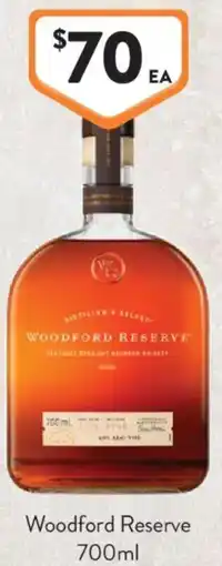 Foodworks Woodford Reserve offer