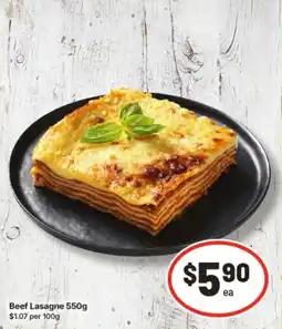 IGA Beef Lasagne offer