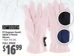 Anaconda 37 Degrees South Adult's Fleece Gloves offer
