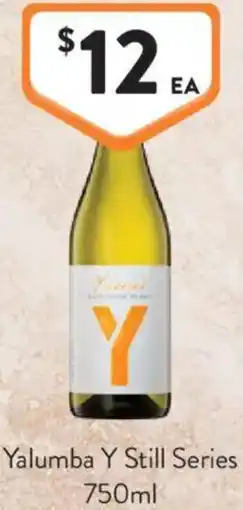 Foodworks Yalumba Y Still Series offer