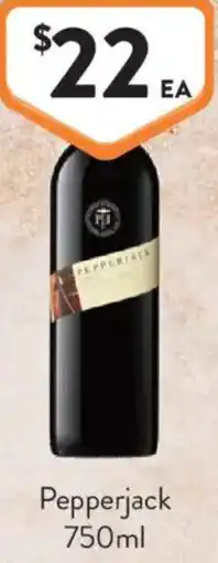 Foodworks Pepperjack offer