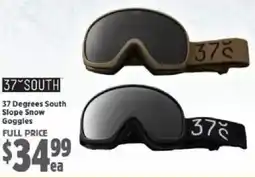 Anaconda 37 Degrees South Slope Snow Goggles offer