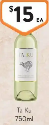 Foodworks Ta Ku offer