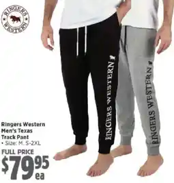 Anaconda Ringers Western Men's Texas Track Pant offer