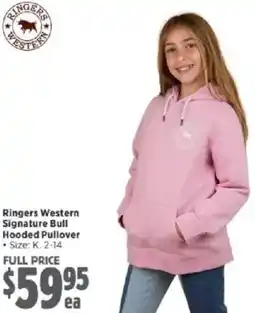 Anaconda Ringers Western Signature Bull Hooded Pullover offer