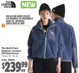 Anaconda The North Face Women's Yumiori Off Peak Fleece offer